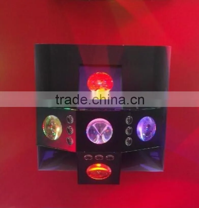 strobe beam + moon flower effect light dmx led Pro dj light