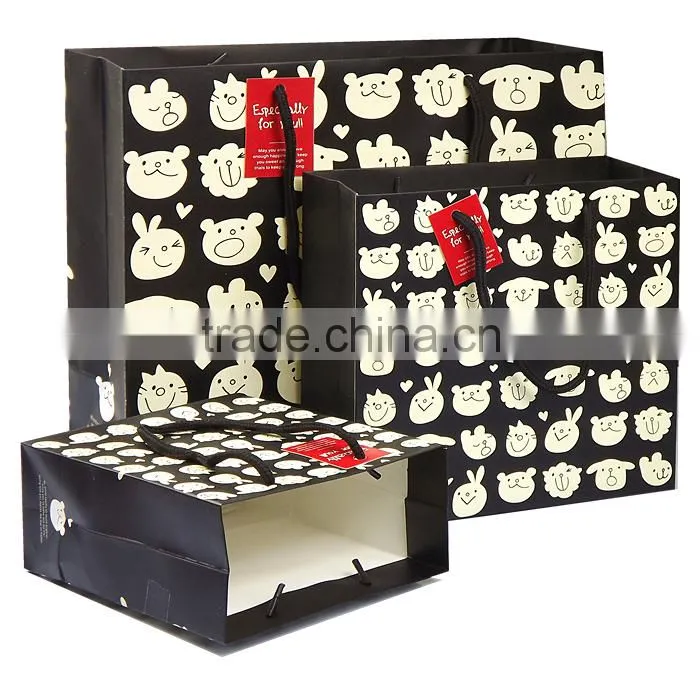 All Animal Face 3pcs Set Paper Bag