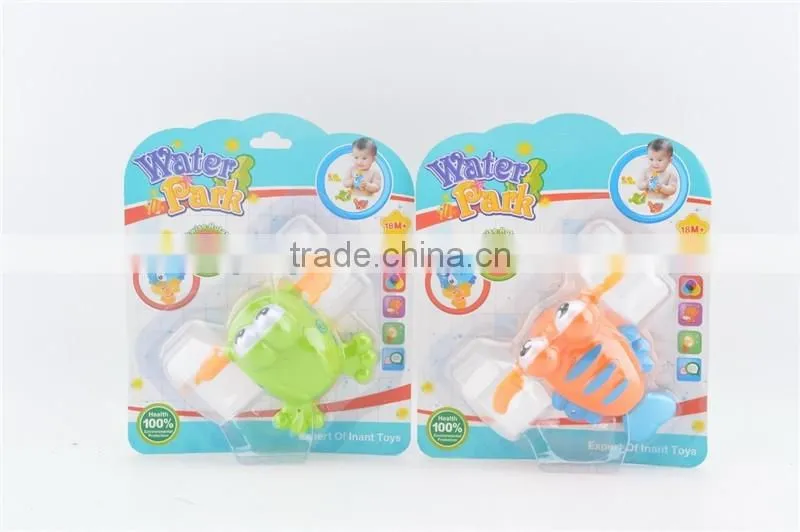 2016 New bath toy organizer Funny Electric spray duck toys with music educational baby toys ABS material intelligent baby toys