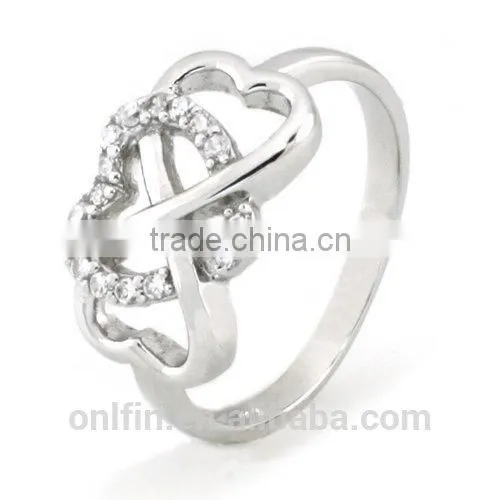 925 Sterling Silver Infinity Ring Antique High Polished Infinity Ring