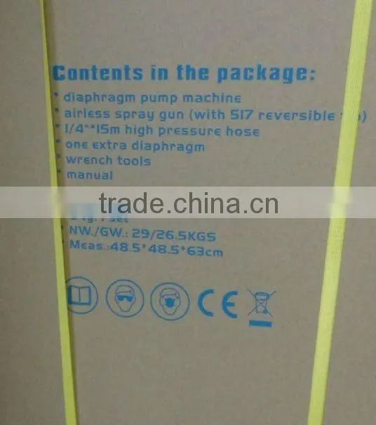 DP6820 electric Airless Paint Sprayer