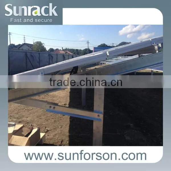Aluminum tilt roof pv solar mount frame/panel mounting system
