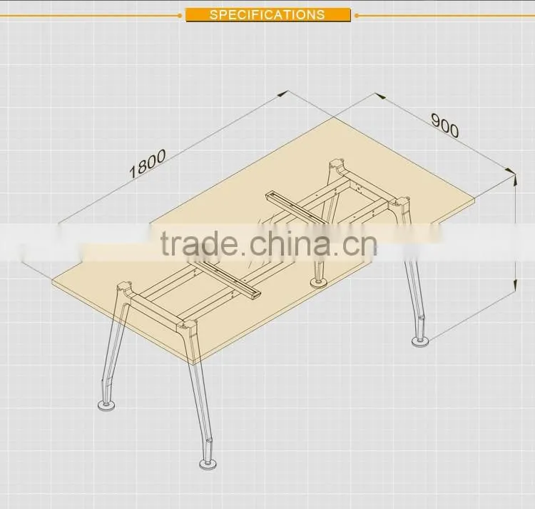 Office Desks Specific Use and Glass Material Conference table
