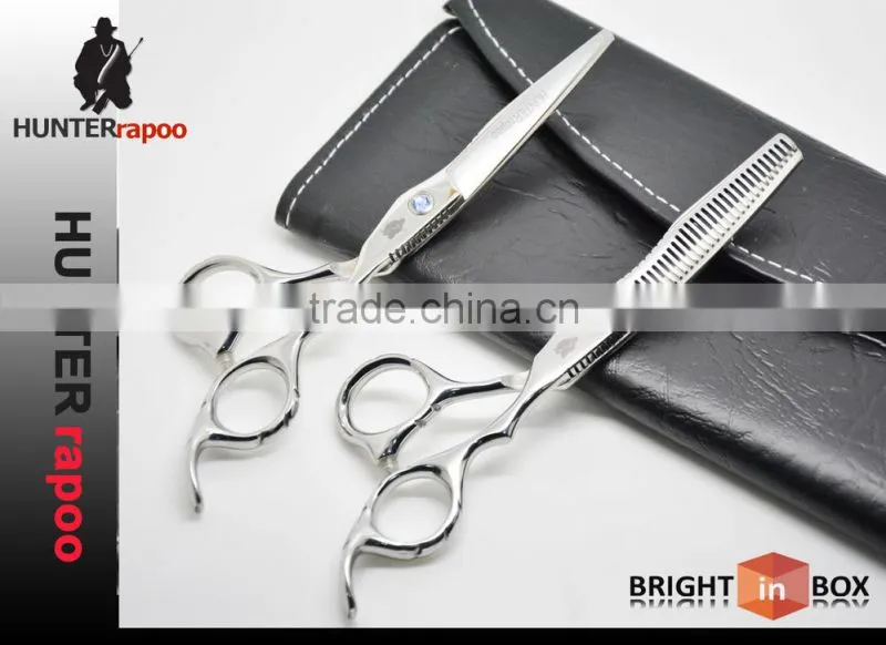 HUNTERrapoo Professional 6.0 inch Hair Cutting Shears Set.Stainless Steel Barber Scissors