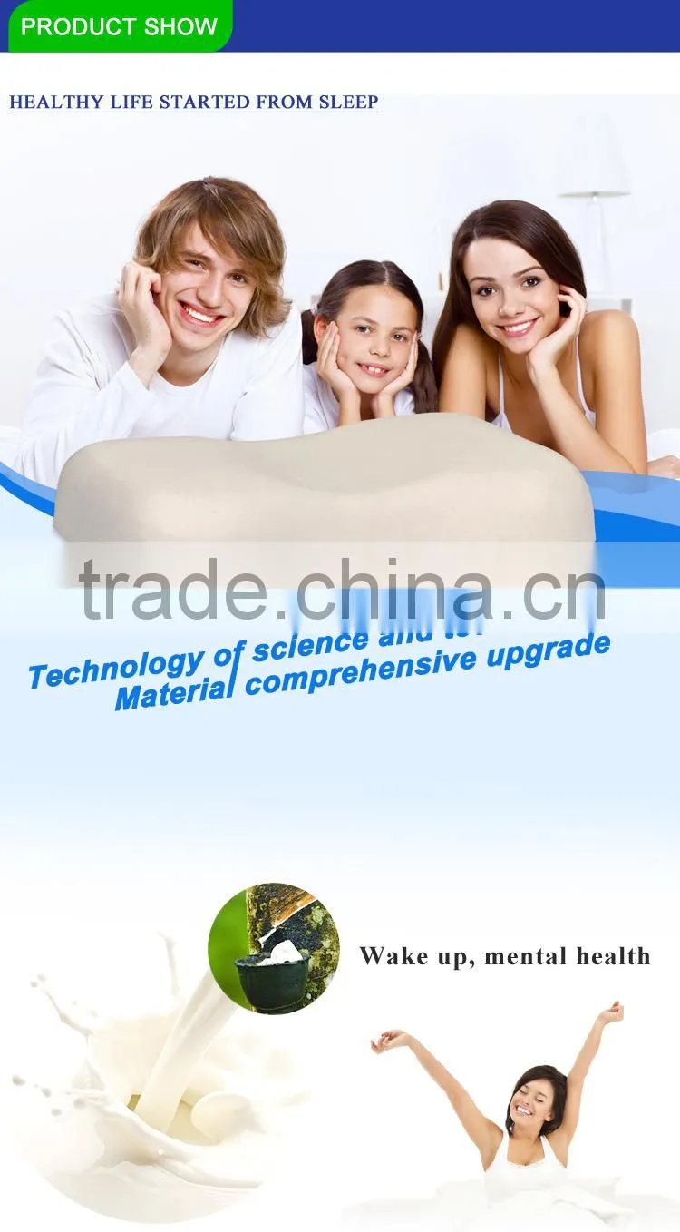 nature latex pillow/ good quality latex pillow CE certificate