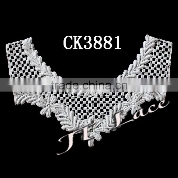 Embroidery lace collar factoty price CK3256