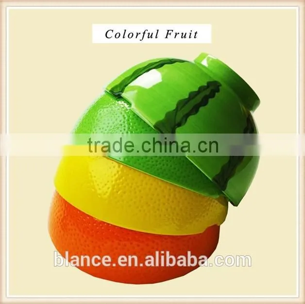ceramic fruit shape bowl in hand in cute cereal bowls design