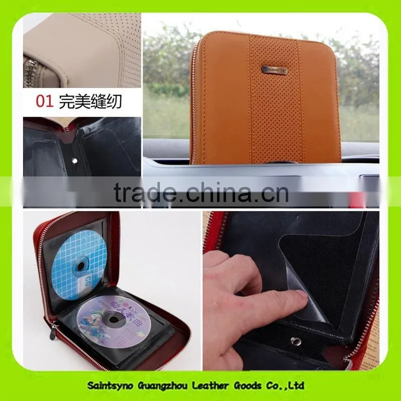 1509 New Arrival High End Car CD DVD Case For Branded Car CD Bags DVD Storage Holder CD Bags