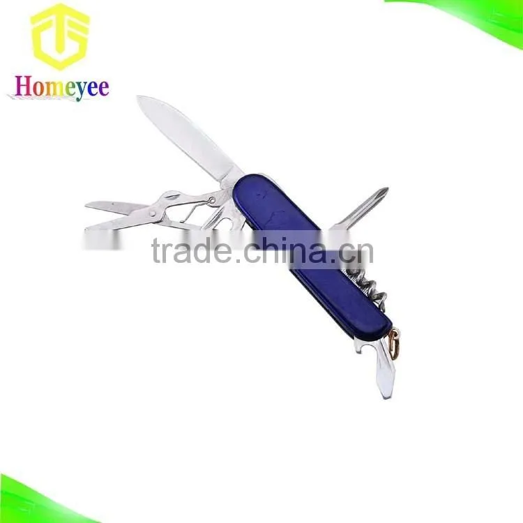multifunction mini pocket knife with wood handle /small size wood handle knife