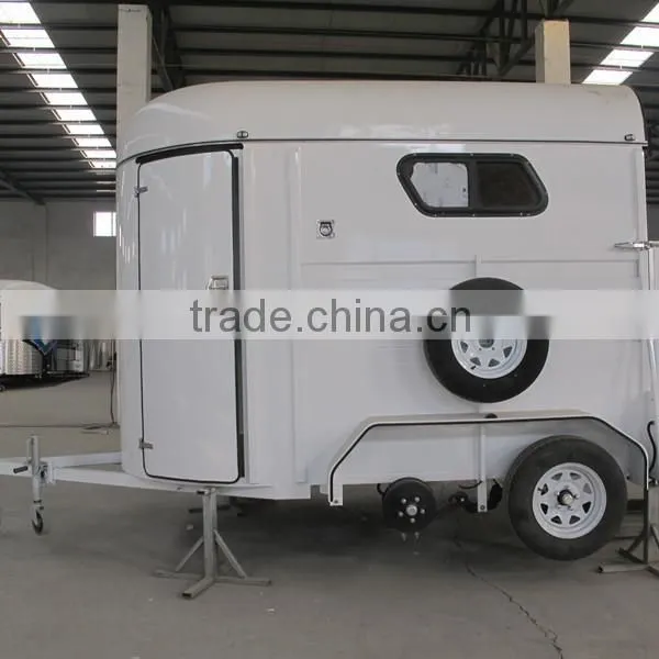 2HSL-E Cheapest 2 horse trailer ecomonic version