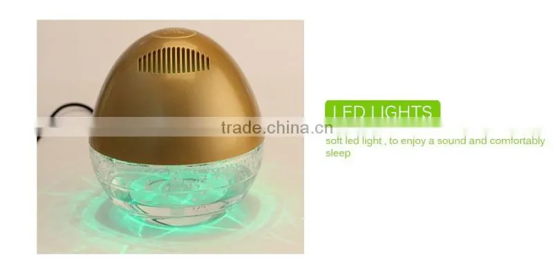 KS-02 eletrical water air purifier aroma diffuser with colorful LED lights and anion generator