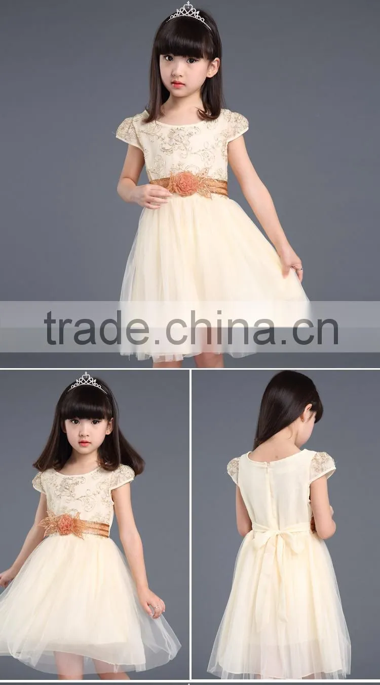 Embroidery princess dress