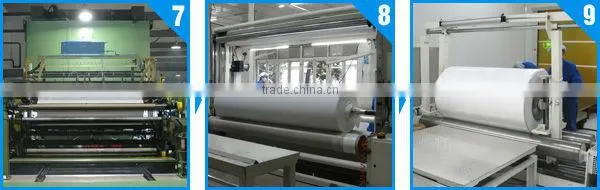 spunlace nonwoven kitchen cleaning materials fabric in roll