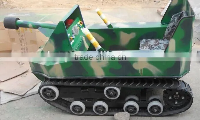 All terrain robot rubber track chassis/undercarriage
