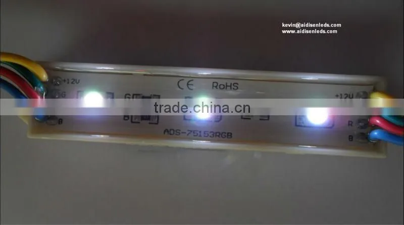 CE&RoHS waterproof power saving dream color RGB 5050 SMD led module light