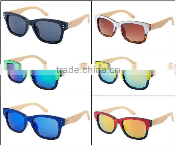 Unisex personalized cheap wooden frame cycling wooden sunglasses