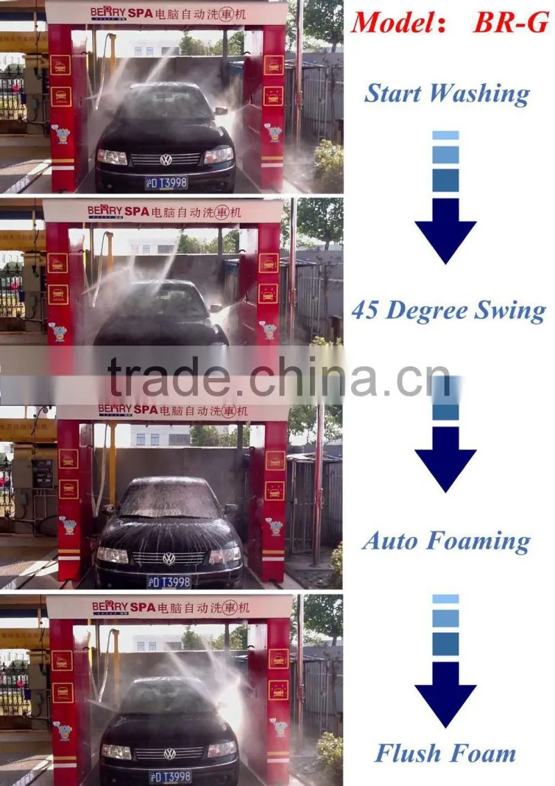 2015 China Factory manufacture touchless car wash equipment for sale