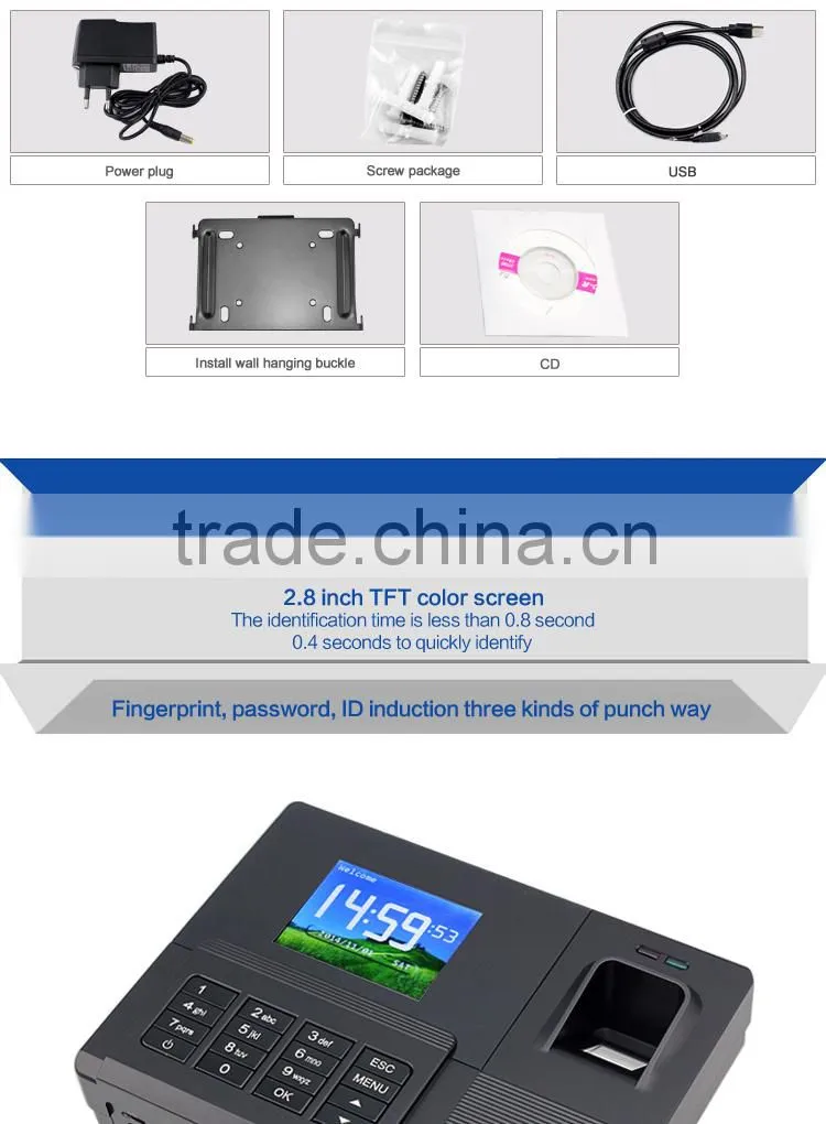 2014 portable USB fingerprint scanner