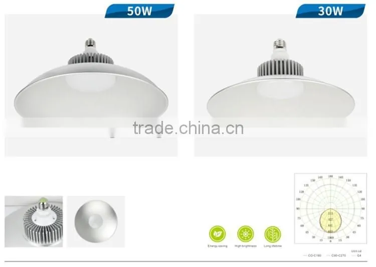 New design high power bright quality 60W 120W 150W 200W ufo led high bay light