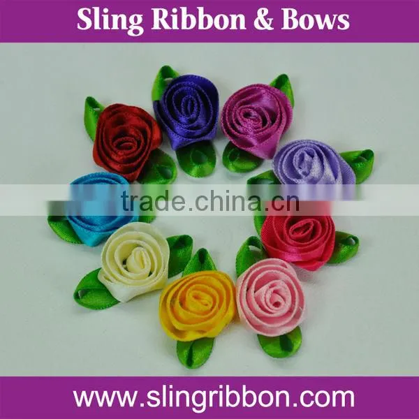 Rose Make Satin Ribbon Flowers