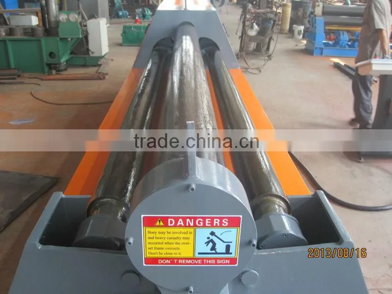 W12-25*3000 CNC Touch Screen Hydraulic Plate Sheet Rolling Bendr Machine with PLC