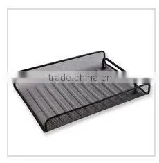 Hot Sale 2-Layers Metal Mesh Office Organizer/file tray/office tray