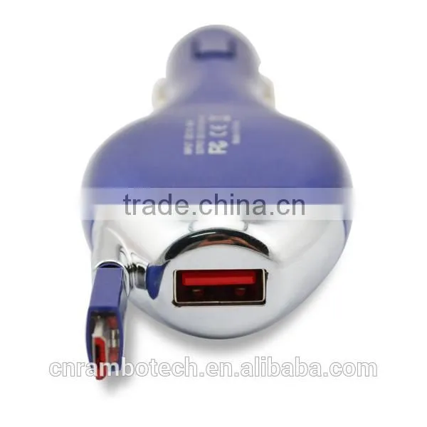 2014 new best usb car charger for smart phone