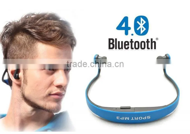 blue tooth headset BS15C Bluetooth + Card Running Sport headset