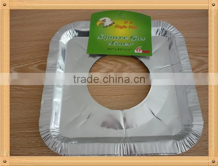 Smooth Factory Direct customizable Aluminum foil Stove and Oven Accessories cover (widely used for gas stoves)