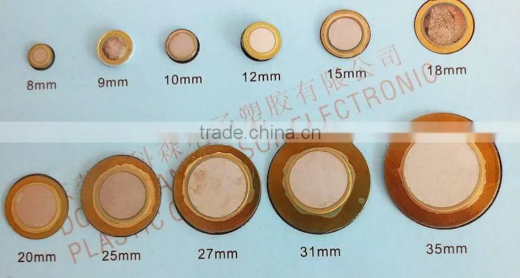 27mm 4KHZ piezo ceramic material for buzzer