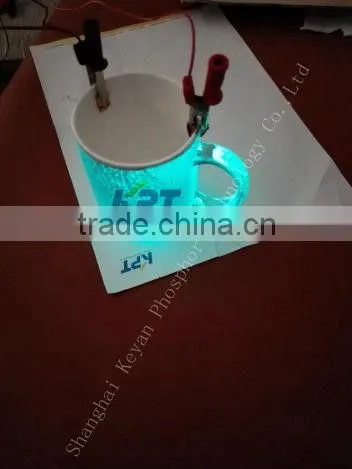 KPT 3D stereoscopic conductive electroluminescent paints or materials for metal/glass/custom