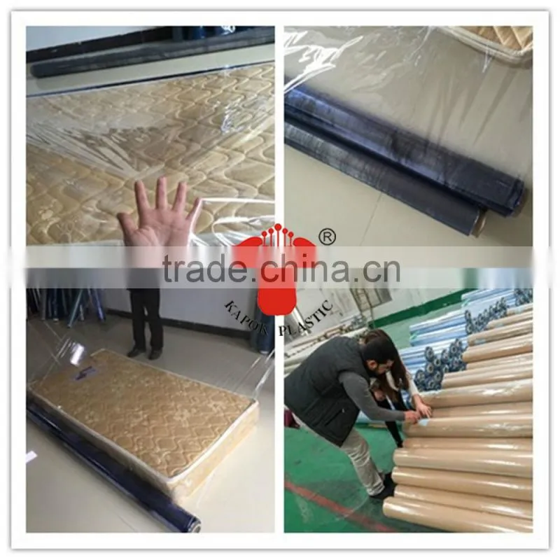 Kapok Good Quality Lower Price Soft and Stretched Plastic Transparent Clear PVC Film