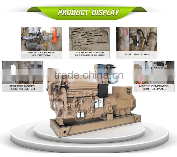 300kW Four stroke Electrical Marine Gen-set