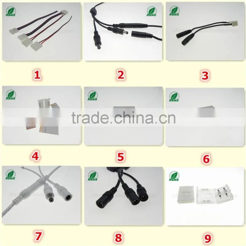 3528 strip light connector with wire leads