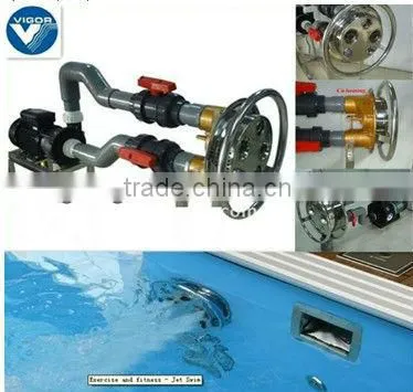 Fashionable outdoor portable water jet for bathtub