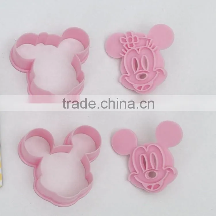 Mickey mouse biscuit mold,mickey mouse cookie cutter mold,mickey mouse biscuit baking mold
