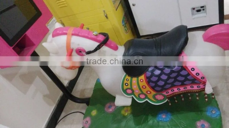 Used kids ride carousel horse ride on car coin operated kiddie rides for sale