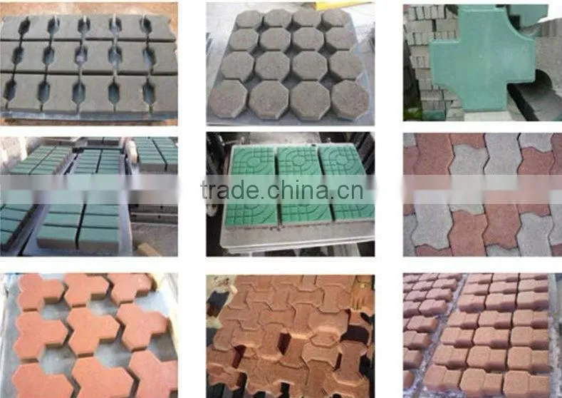 qt12-15 precast concrete block making machine
