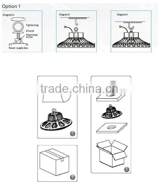 all type of products led ufo high bay 100w 160w 240w made in china guangdong