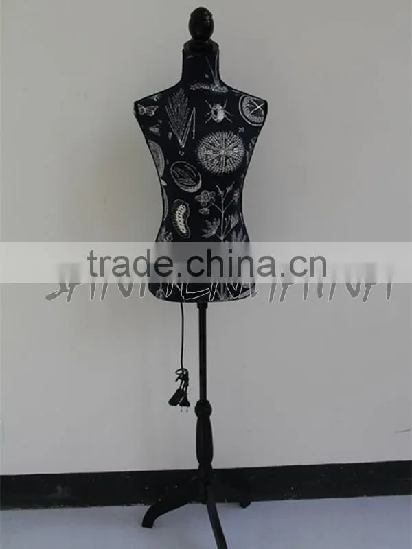 natural scenery printing elastic fabric Female Mannequin