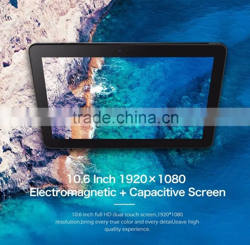 Cube i7 Book 2 in 1 Tablet PC Win 10 10.6 inch IPS Screen Intel Skylake Core m3-6Y30 Dual Core 4GB RAM 64GB SSD ROM Cameras