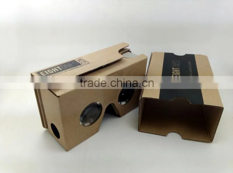 Promotional gifts cheap 3d Google cardboard Version 2 glasses