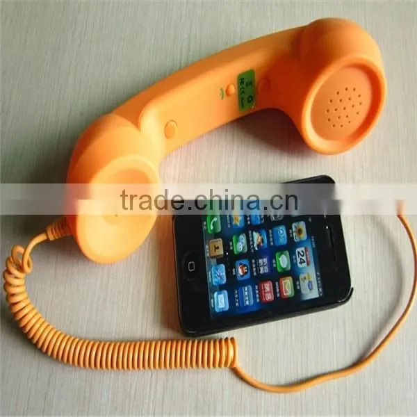 Radiation-proof handset receiver for mobile phone