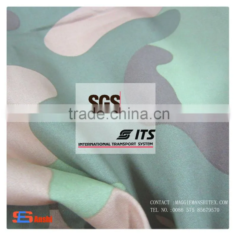 Es3230 waterproof twill cotton camouflage fabric military fabric