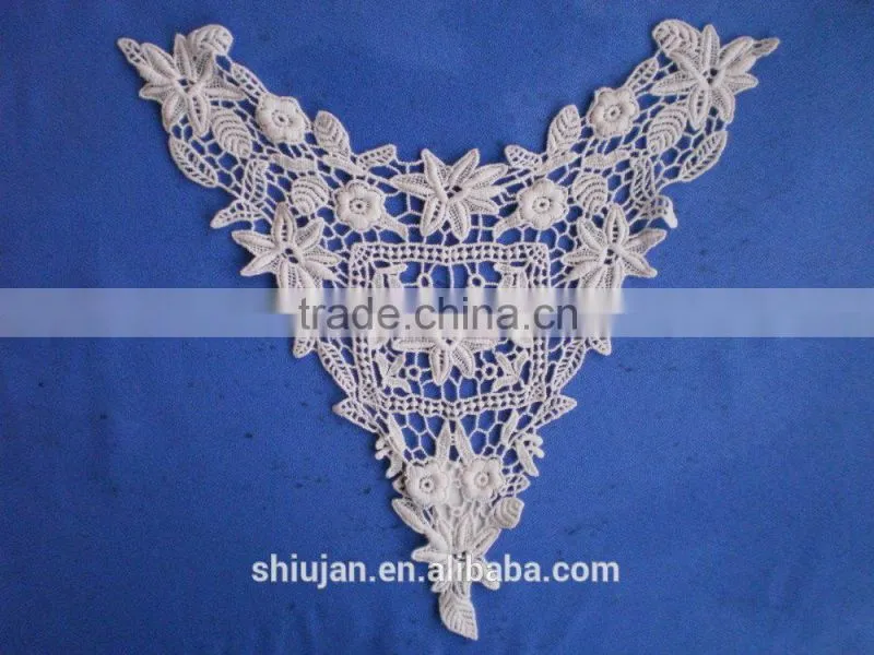 V shape fashion crochet/ lace Collar or necklace