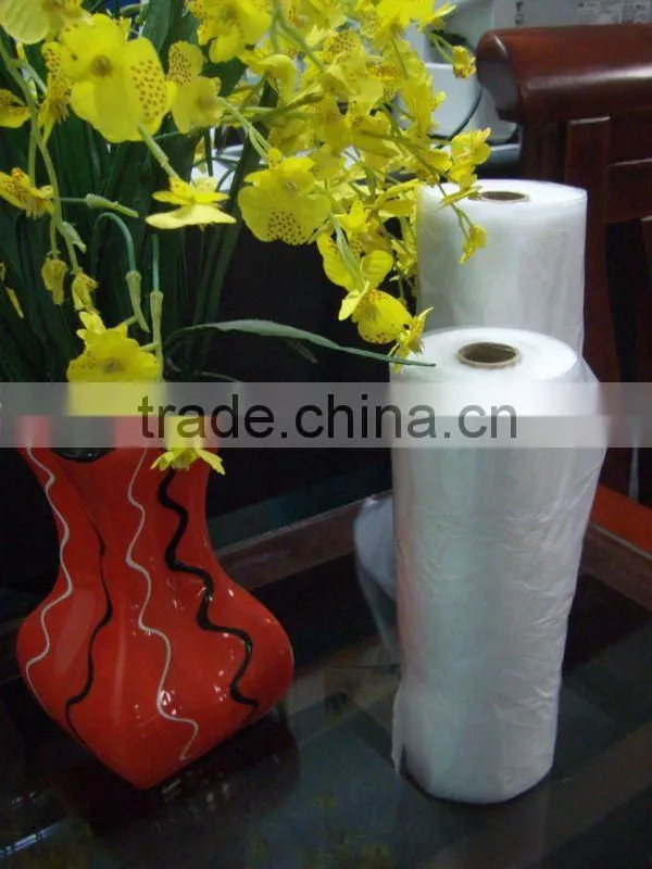 T-shirt Plastic bags on roll for grocery
