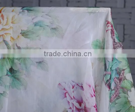 Customer Lady Print Chiffon Shawl