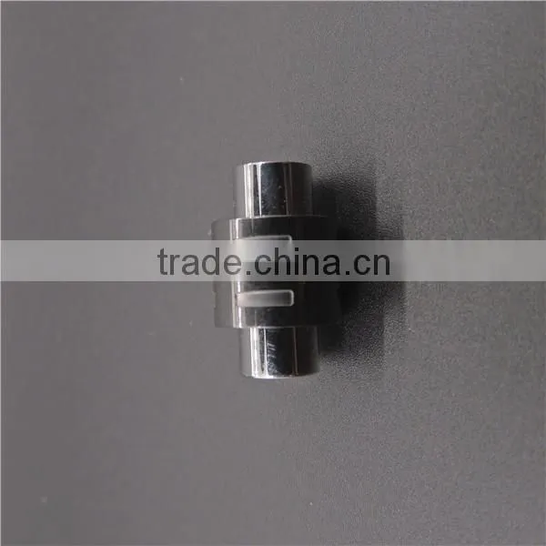 Stainless steel casting charm jewelry silver DIY bracelet beads with round shape