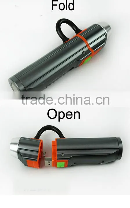 Rechargeable led super power usb Flashlight Torch Light Portable Power Bank