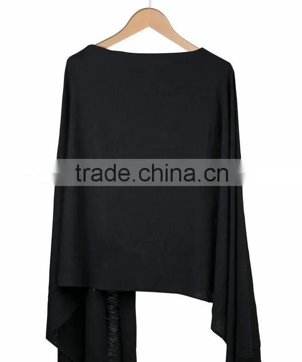 Luxurious bamboo comtforter breastfeeding dark brown nursing cover and poncho
